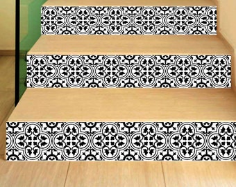 Stair Riser Decals Staircase Stickers Peel and Stick Removable Vinyl Strips -  Price x units - 815