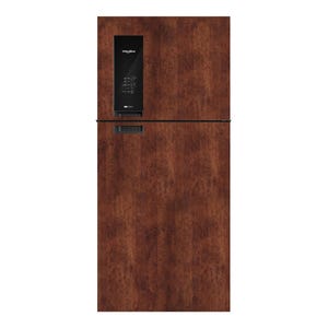 Fridge Wrap Vinyl Decal Refrigerator Skin Wrap Side by Side Top Bottom Door Vinyl Decorative Self Adhesive Fridge Wallpaper Wood M45