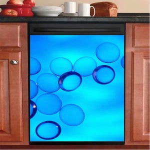 Bubble Dishwasher Magnet Cover: Kitchen Decoration Decal