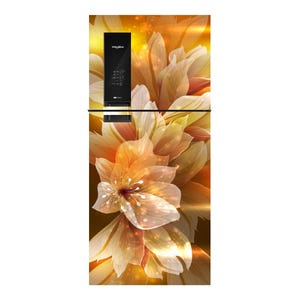 Fridge Wrap Vinyl Decal Refrigerator Skin Wrap Side by Side Top Bottom Door Vinyl Decorative Self Adhesive Fridge Wallpaper 31017