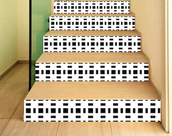 15 Stair Riser Stickers for Stairs – Peel and Stick Vinyl Decals