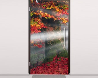 Door Wrap Mural Vinyl Sticker Self Adhesive Door Decal Peel and Stick Removable - UKR151