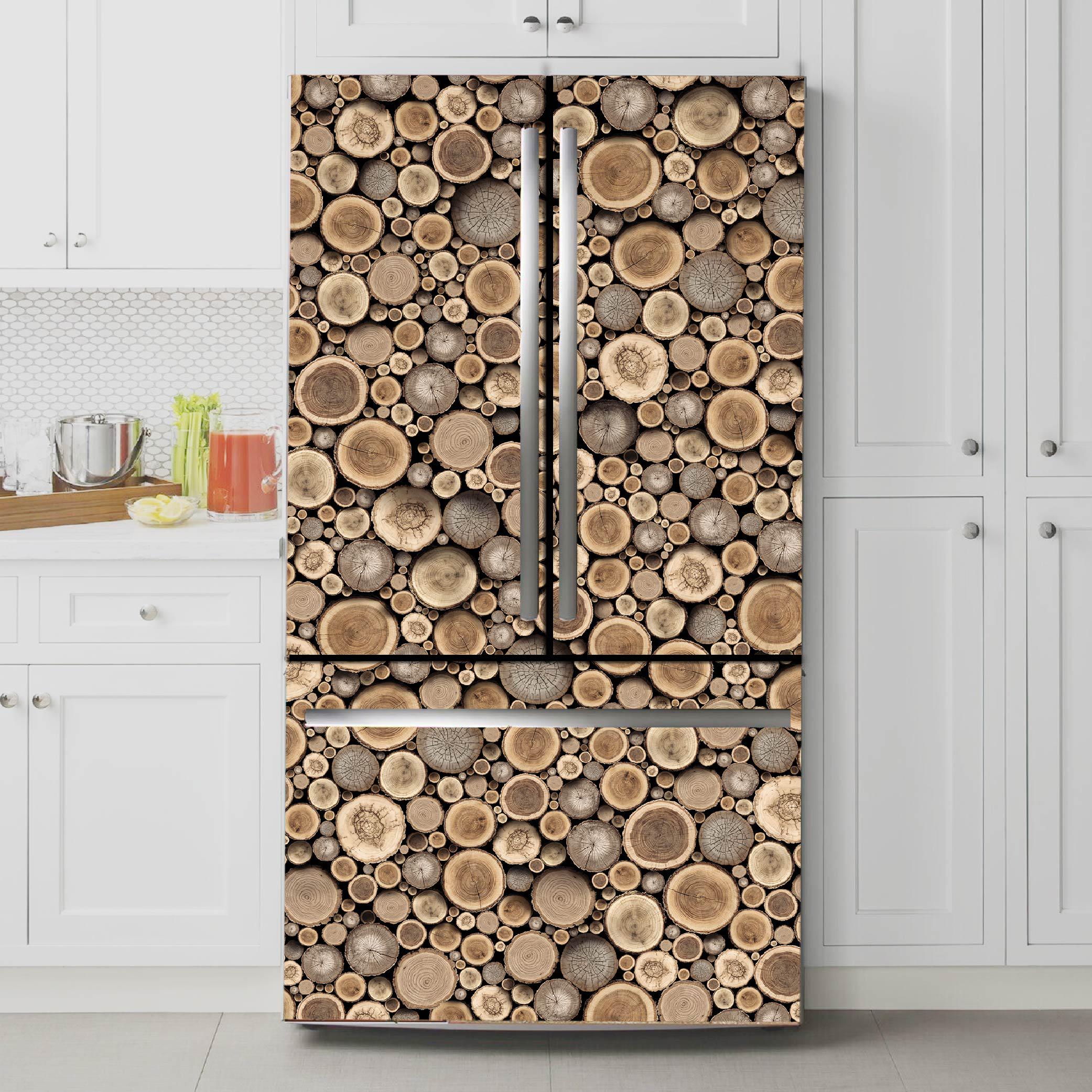 Eiche Holzfolie Selbstklebend Selbstklebende Eiche-Holzoptik Vinylfolie – Für Arbeitsplatten, Schränke & Möbel, 40 Cm X 3 M