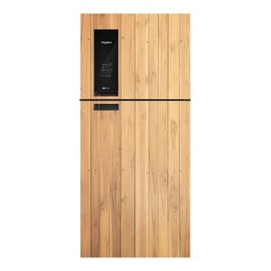 Peel and Stick Fridge Wrap: Decorative Vinyl Refrigerator Decal