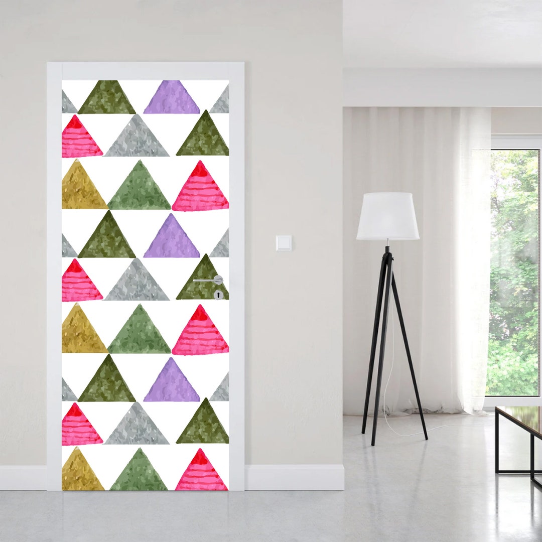 Door Wrap Self Adhesive Vinyl Mural Peel & Stick Removable for Etsy