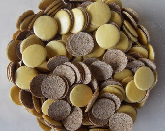 12mm - Adhesive Cork Circles/Discs -  12mm Diameter x 0.8mm Thick