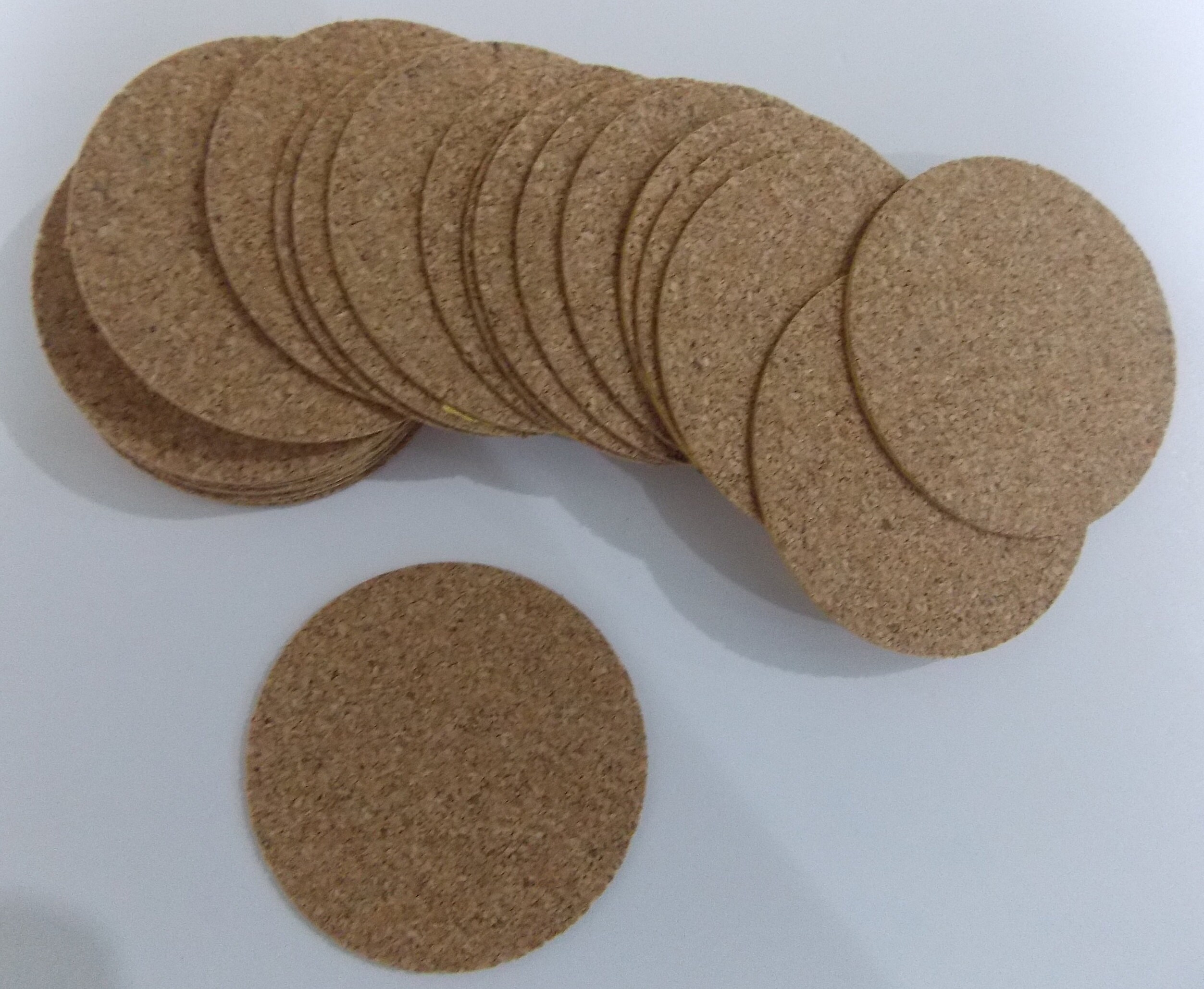 Adhesive Cork Circles/Discs 50mm Diameter x 0.8mm Thick | Etsy