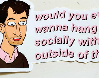 Pegatina de Nathan Fielder