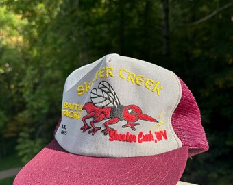 TOUT NEUF BLACK Flys Pêche Équipe Chapeau Rouge/Noir Limité Sortie