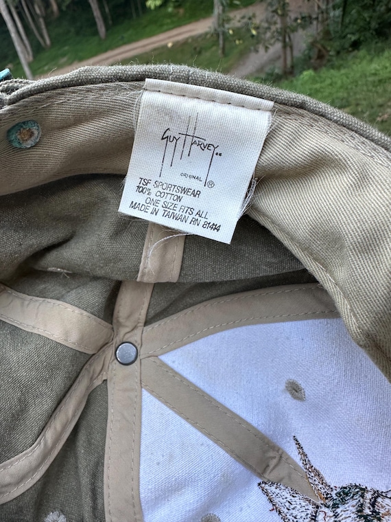 Vintage Guy Harvey Fishing Hat: Embroidered Baseball Cap, Coastal