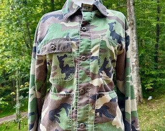 Vintage 90s Cabelas Camo Jacket Small 21x26 Duck Hunter USA - Etsy