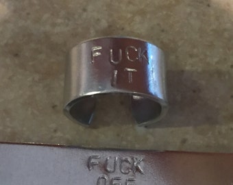 Say What You Feel Cuff Ring