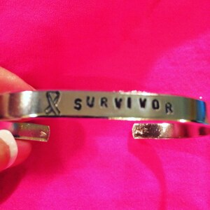 Custom Stamped Bracelet Cuff