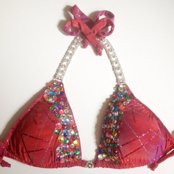 C cup triangle bikini top pattern(PDF, instantly downloadable)