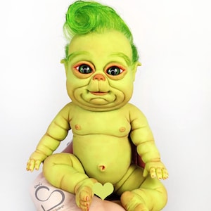 Solid silicone baby Grimley 15 cm (6")