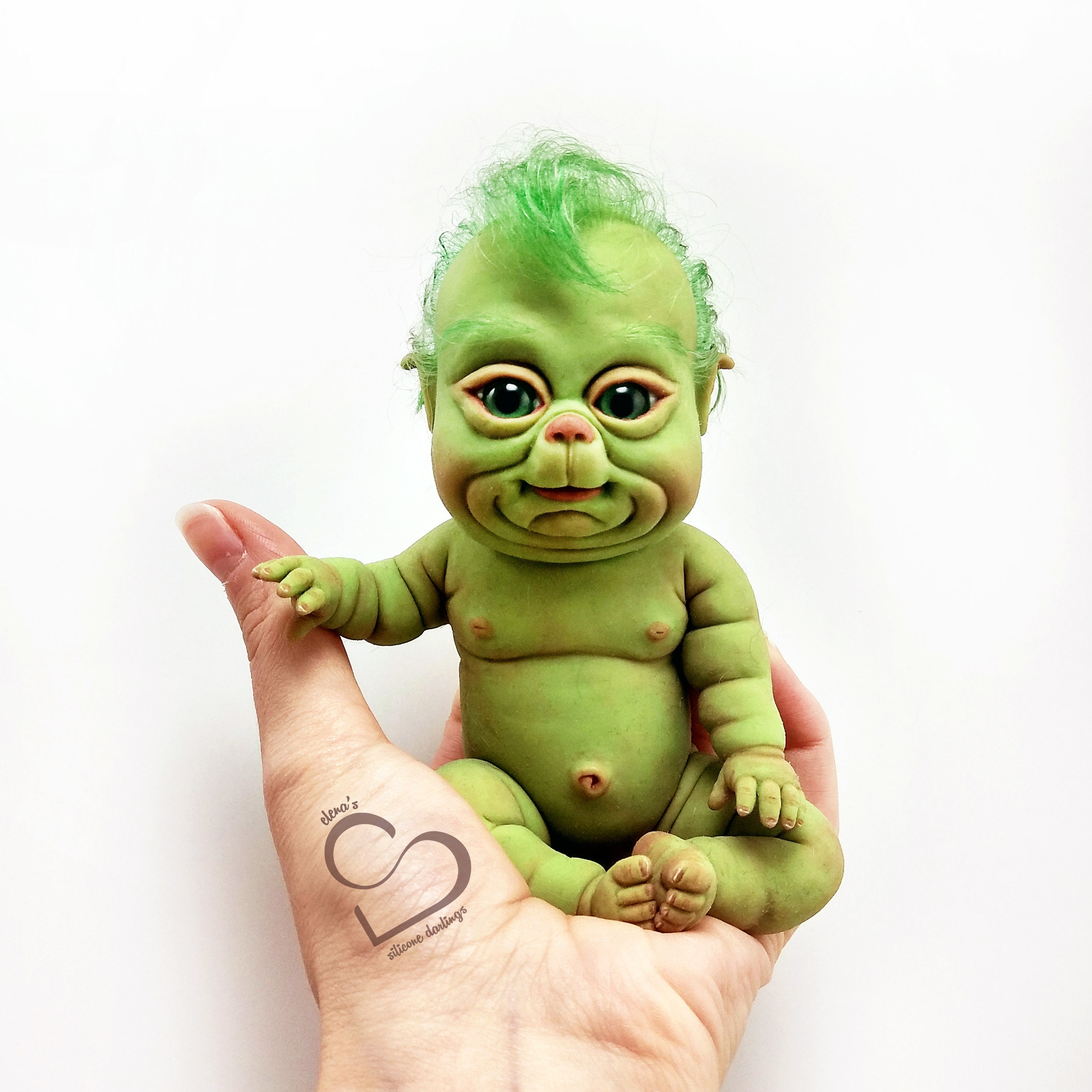 Silicone sales grinch baby