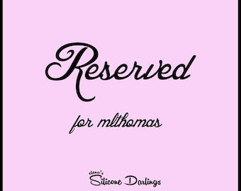 RESERVADO Miniatura de bebé durmiendo de silicona sólida Neo 5 cm (2")