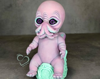 Solid silicone baby Cthulhu 13 cm (5") Version 2