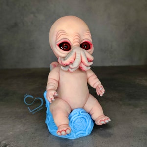 Solid silicone baby Cthulhu 13 cm (5&quot;) Version 3