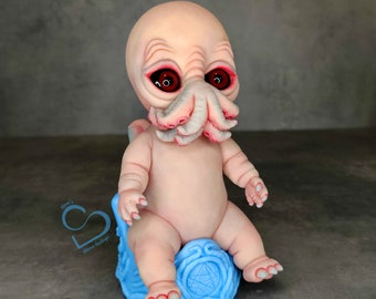 Solid silicone baby Cthulhu 13 cm (5") Version 3