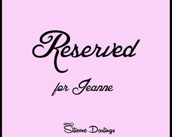 RESERVADO Miniatura de bebé durmiendo de silicona sólida Neo 5 cm (2")