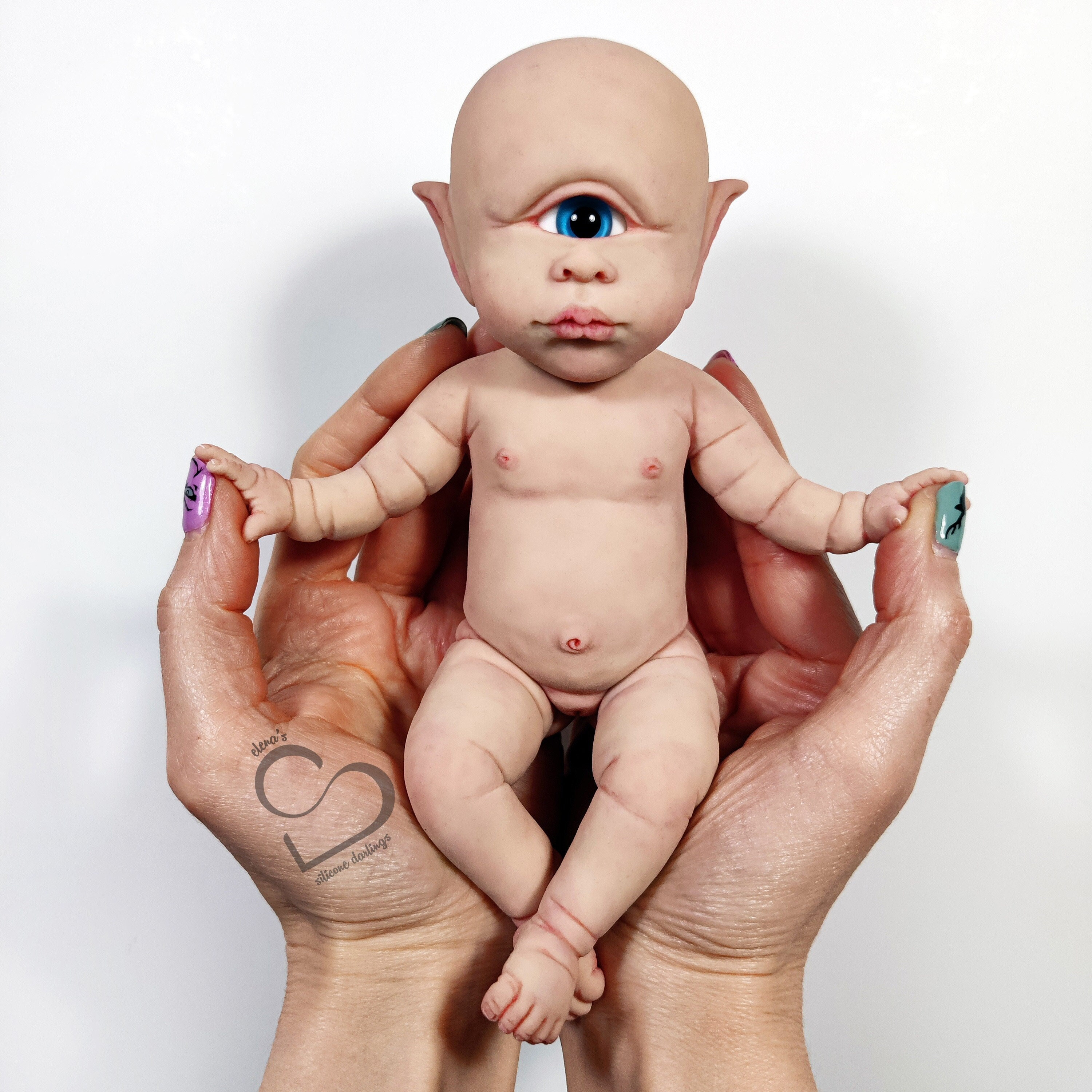 Cyclops Silicone Baby Polly 19,2 Cm 7.6 - Etsy