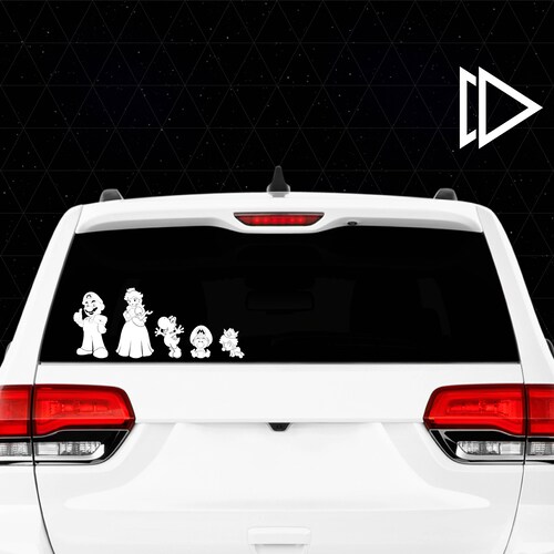 Super Mario Stick Figure Family Car Window Vinyl Decals Etsy Singapore