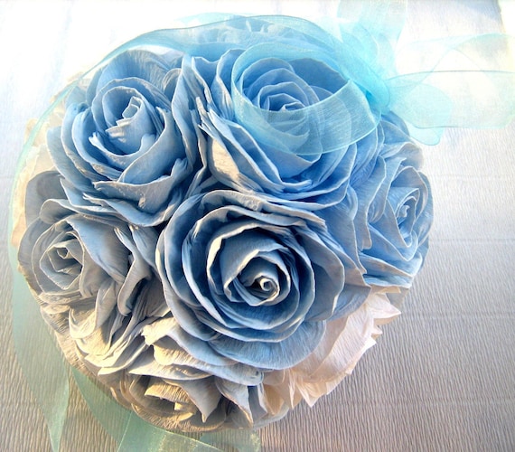 Kissing Ball Flowers Ball Flowers Girl Gift Centerpiece Etsy