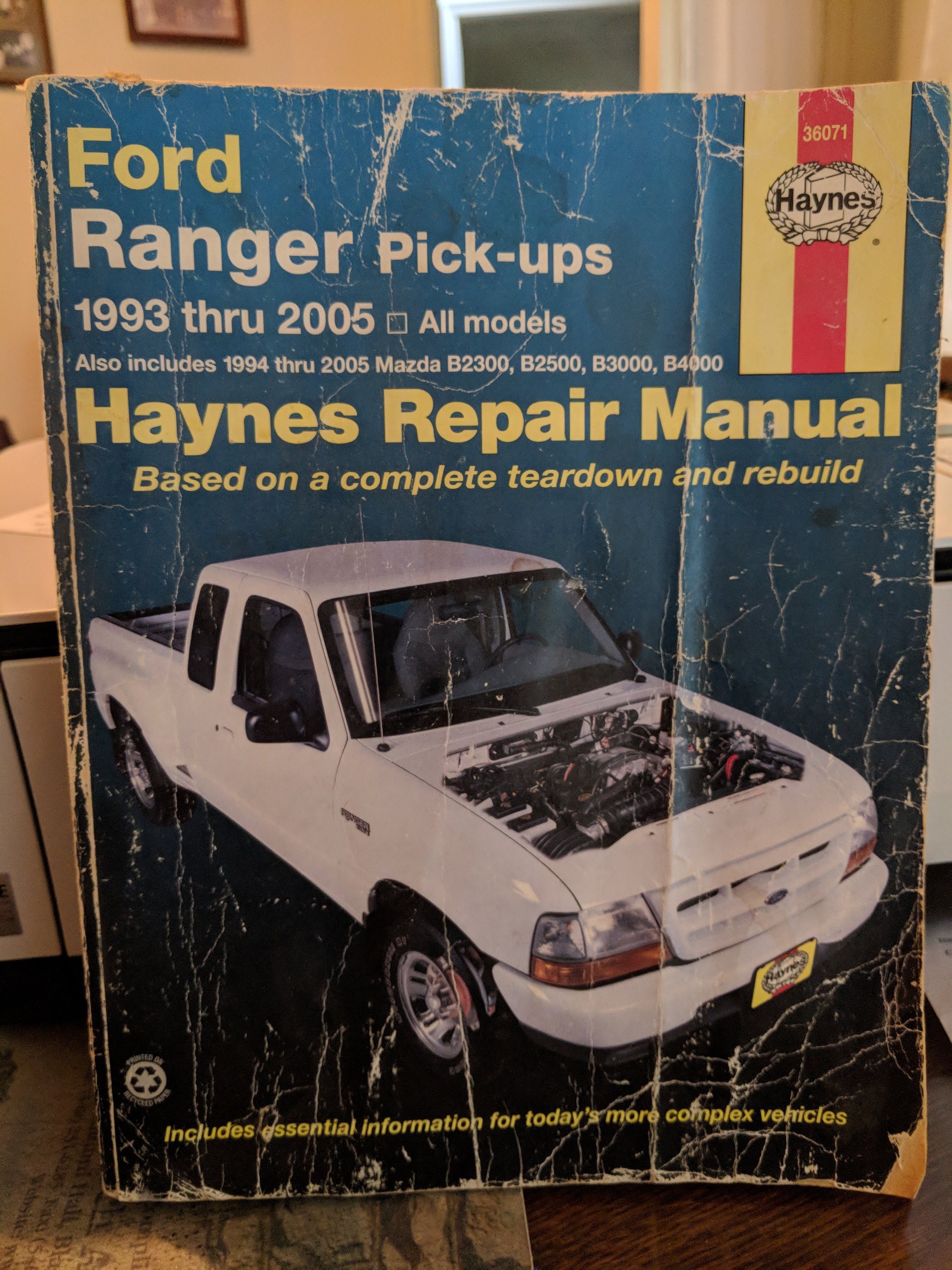 Hayes Ford Ranger Repair Manual | Etsy 50. Ford Ranger Truck ...