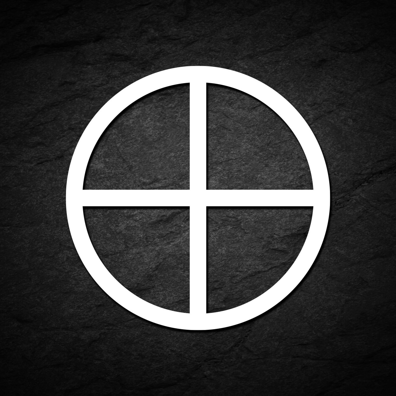 Earth Symbol Decal Sticker Alchemy Glyph Premium Etsy