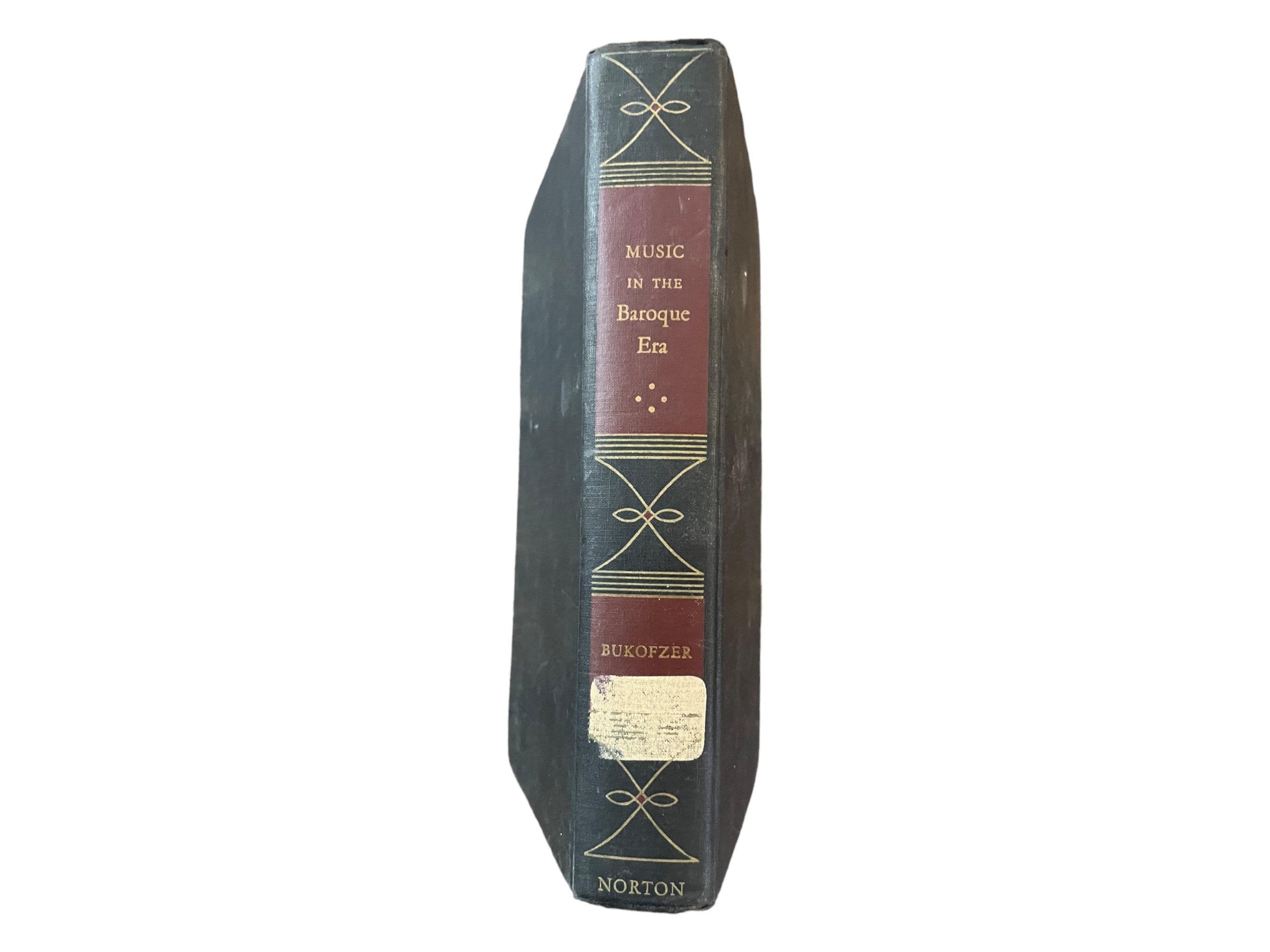 Music in the Baroque Era: Hardcover Textbook by Manfred F