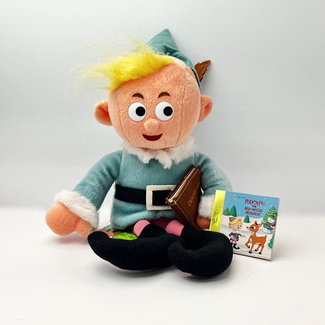 Vintage Plush Herbie the Dentist From Rudolph the Red Nose Reindeer 15