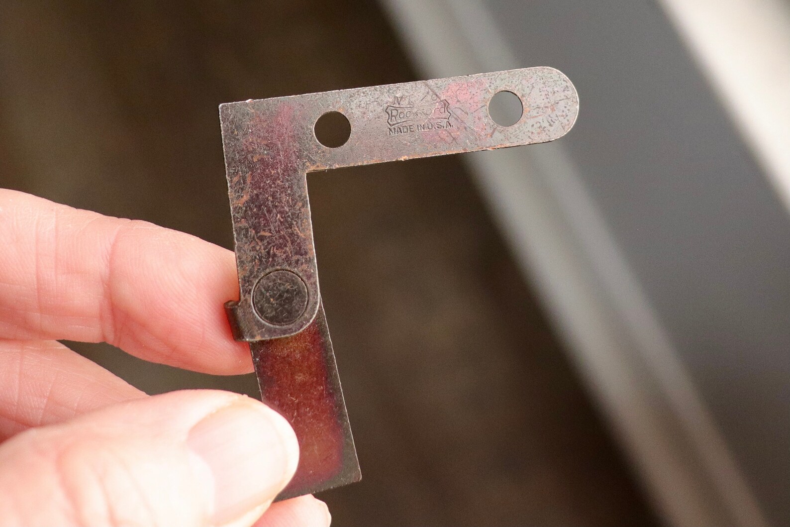 Vintage Rockford Right Angle Pivot Hinge Jan30 Etsy