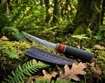 Handmade Japanese-Style TigerMai Boning Chef Knife – 80CrV2 Core