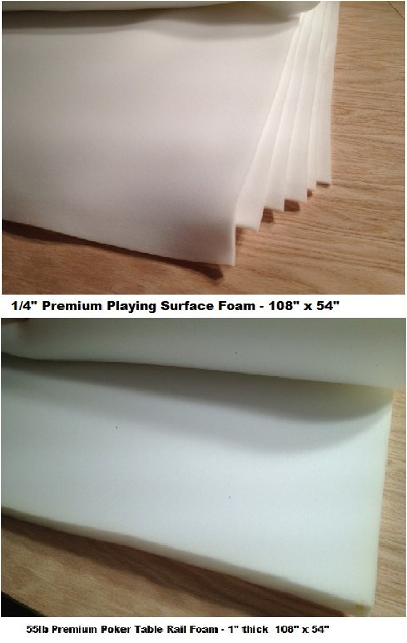 DIY 8' Standard Racetrack Custom Poker Table Building Kit 13 Color