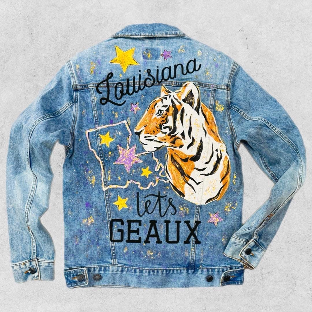 Denim Baseball Jacket - Etsy