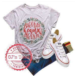 Heaux Heaux Heaux Christmas Shirt, Southern Christmas Shirt, Ho Ho Ho Shirt
