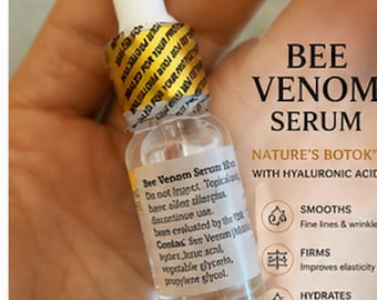 Serum z jadem pszczelim z kwasem hialuronowym - 10 ml