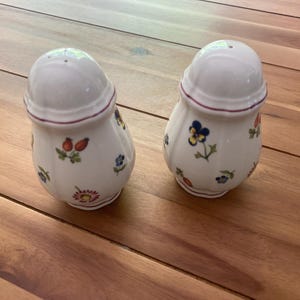 Villeroy & Boch Salt and Pepper Shakers