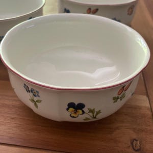 Villeroy and Boch Petite Fleur Dessert Bowls