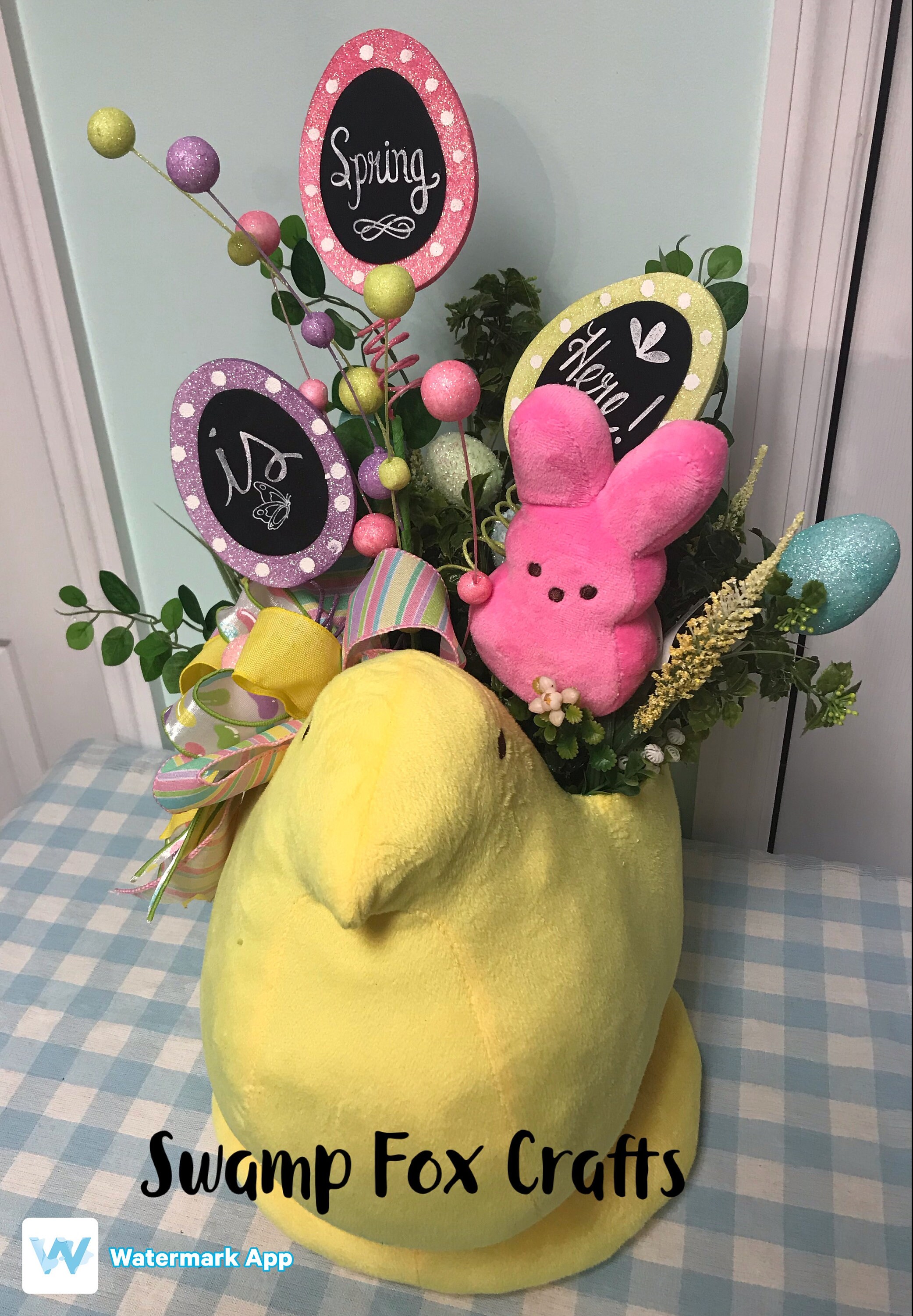 Anybody scrolling by new, enjoy a picture of my giant Peeps plush, because  why not! : r/teenagers