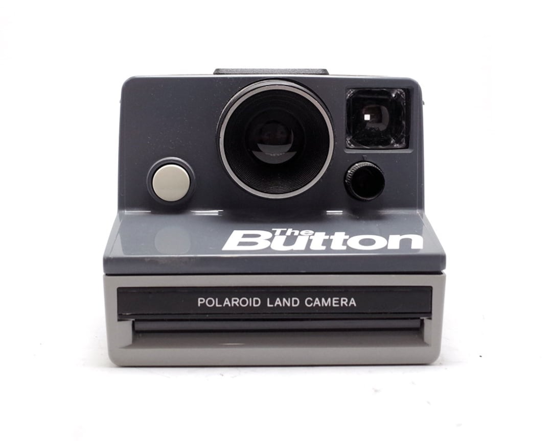 Polaroid Button - Land Camera - 600 Instant Film Camera - Etsy