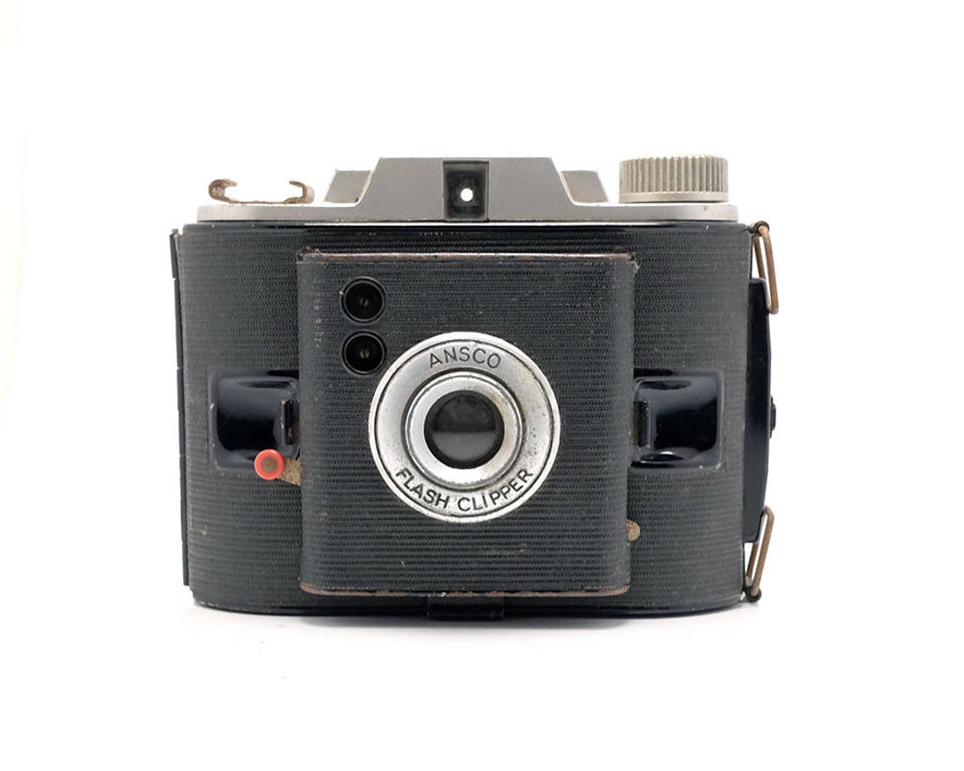 Ansco Flash Clipper Vintage Camera Medium Format Etsy