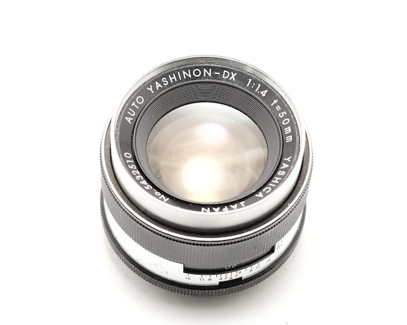 Yashica Yashinon DS 50mm 1.4 Lens - Vintage SLR M42 Mount Camera