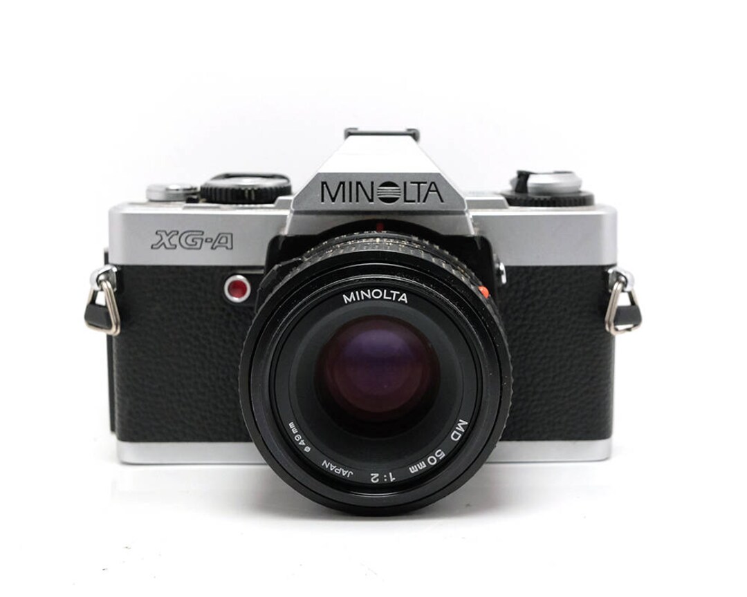 Minolta XGA 35mm Camera 50mm Lens XGA Vintage SLR Camera Etsy