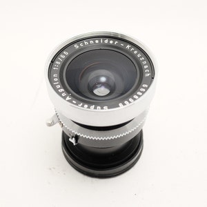 Schneider SUPER-ANGULON 65mm F/8 Large Format 4x5 Lens - Compur Shutter ...