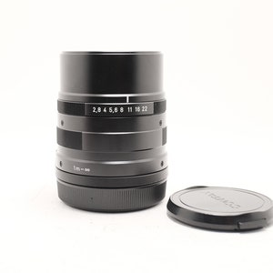 Contax - Black - Carl Zeiss Sonnar 90mm f/2.8 lens -  Contax G1 G2 - 35mm AF Rangefinder camera
