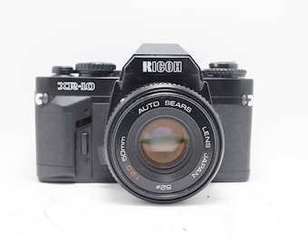 Ricoh XR-10 - 50mm f/2 Prime lens - Vintage SLR Camera