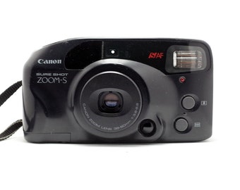 Canon Sure Shot Zoom S - 35-80mm lens - Vintage Film - 35mm point shoot camera
