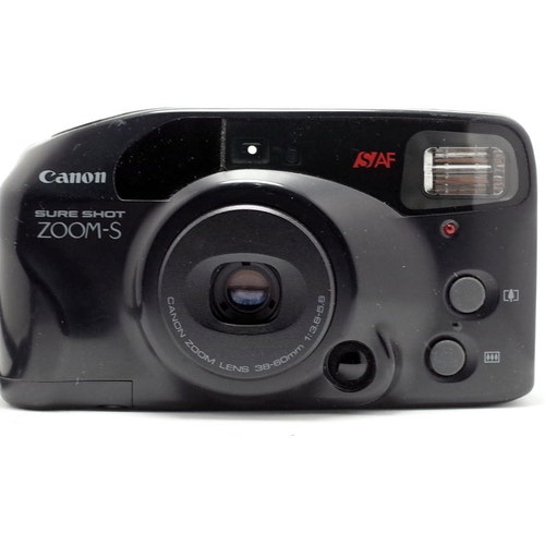 Vintage Canon Sure Shot Telemax 35mm Point Shoot Film Camera Etsy